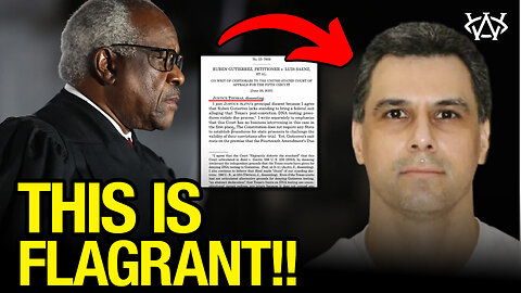 SCOTUS Judge Clarence Thomas UNLOADS on Judges!