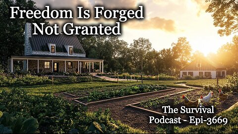 Freedom Is Forged Not Granted- Epi-3669