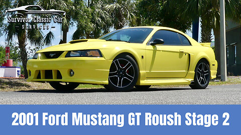 2001 Ford Mustang GT Roush Stage 2! 5-Speed manual. Great color combo! Original toolbox! Clean!