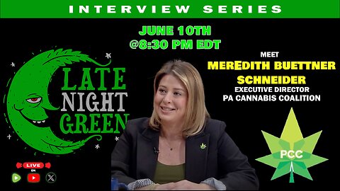LIVE Tonight: PA Cannabis Exec Meredith Buettner Talks Legalization & What’s Next 🌿🔥