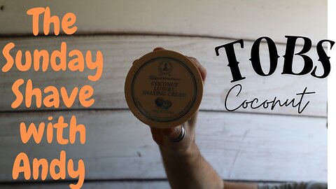 The Sunday shave with TOBS CoCoNuT