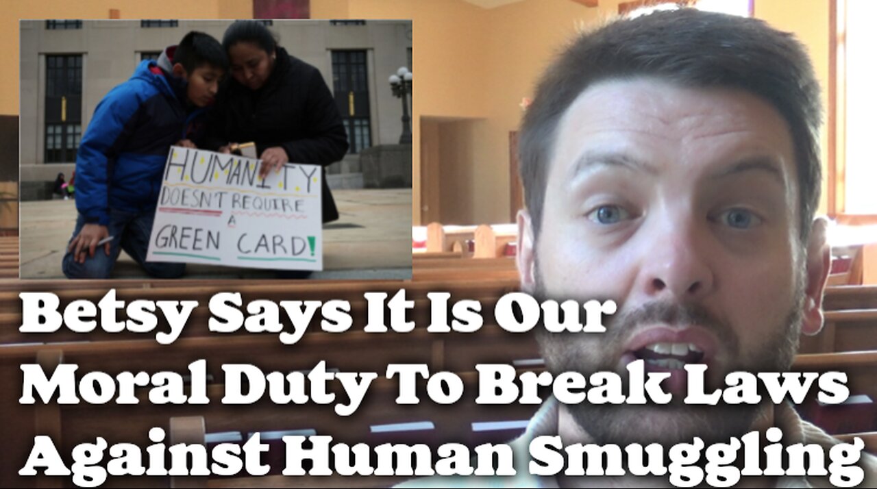 Author Says It Is Our Moral Duty To Break Laws Against Human Smuggling