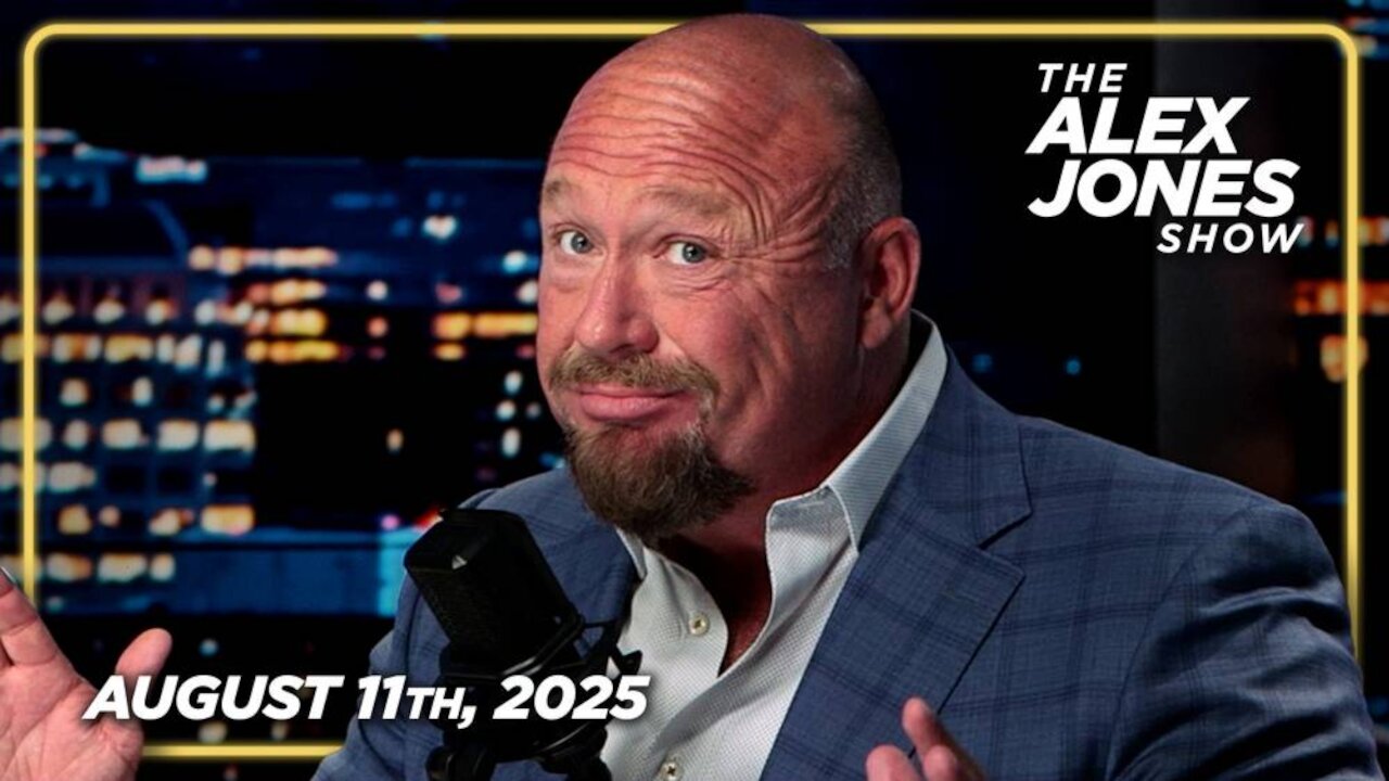THE ALEX JONES SHOW - 8/11/2025: VP Vance Promises “A Lot Of People Will Get Indicted” For Taking Part In Obama’s Treasonous Conspiracy Coup & Alex Jones Knows Who! PLUS, Trump Officially Takes Control Of DC & Is Preparing US Military To Inv