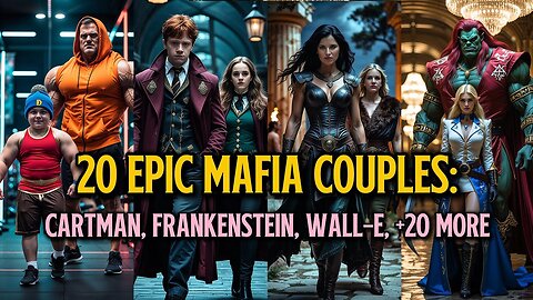 ⭐ 20 Epic Mafia Couples_ Cartman & Kenny, Ron & Hermione, & 20+ More!