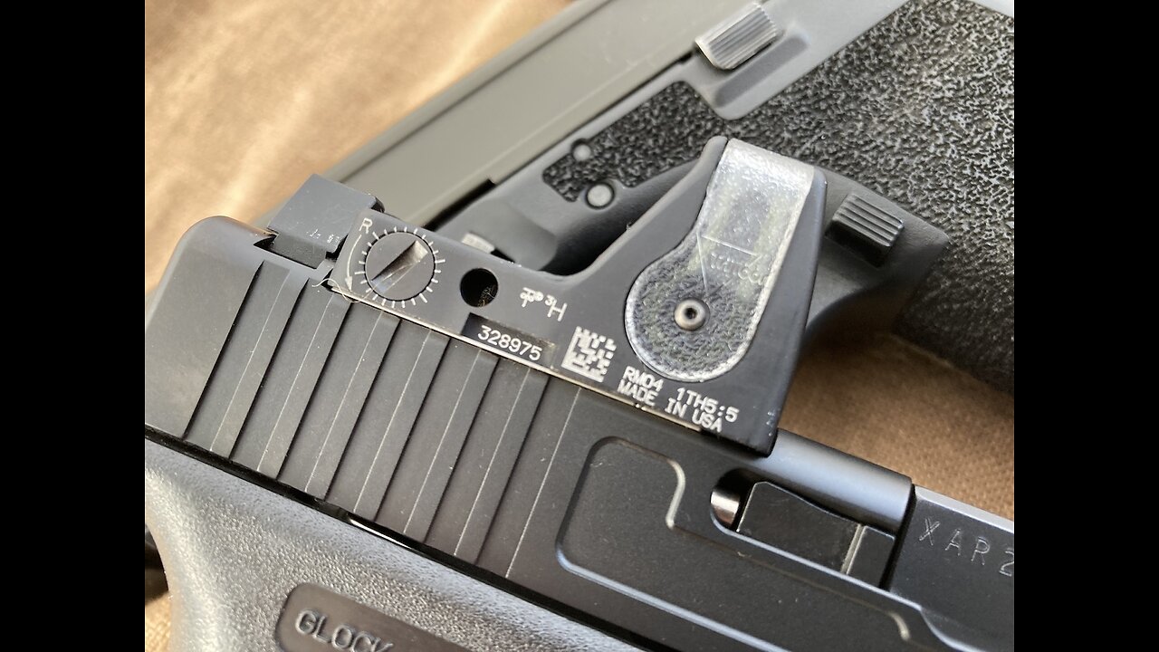 Breaking in my Wife's Glock 17 with RMR04
