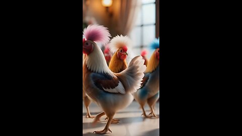 Fancy Hens React to Desi Dhol 🥁🐔 | Cute & Funny Short