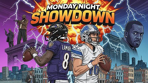 Monday Night Football FEVER Ravens vs Lions Watch Party Tonight
