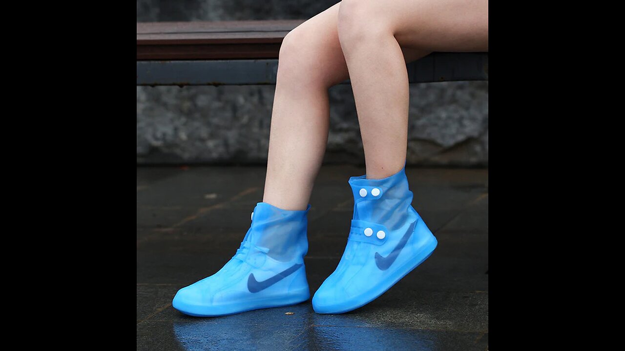 Waterproof, Non-Slip, Thickened And Wear-Resistant Rain Shoe Cover