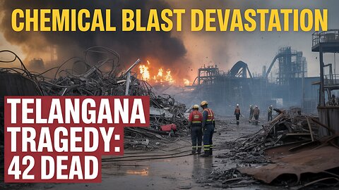Telangana Chemical Factory Blast: Death Toll Rises to 42 | Govt Probe Begins | Massive Fire Tragedy.