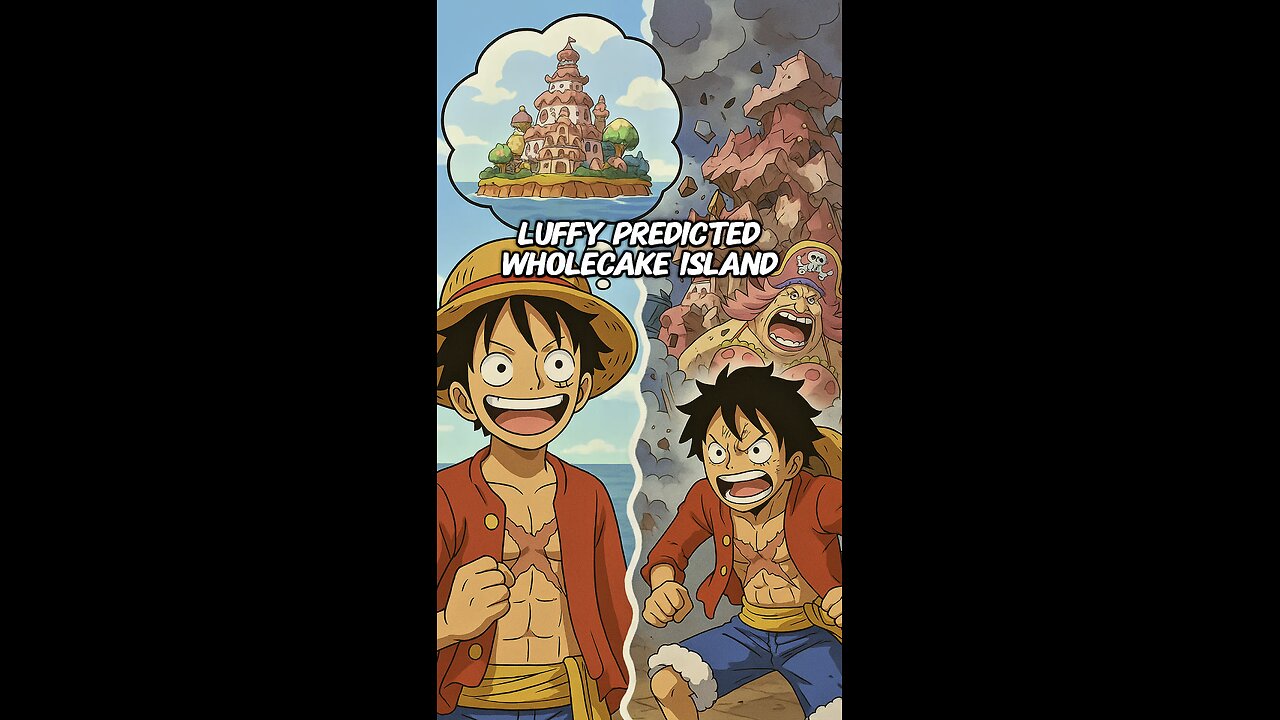 Luffy Predicted Wholecake Island #onepiece #strawhats #eloypiece #manefestation