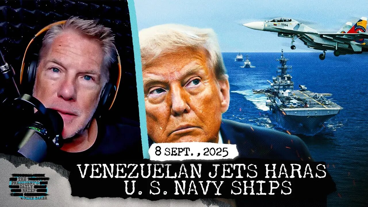 STAND-OFF: Venezuelan Warplanes Harass U.S. Navy Ships & Kyiv Hammered By Russia