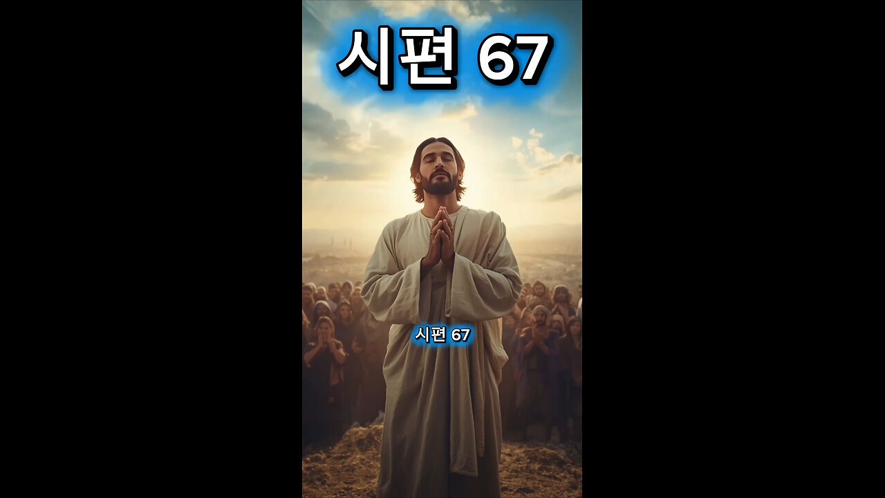 시편 67편 한국어. Psalm 67 In Korean. Salmo 67 En Coreano.