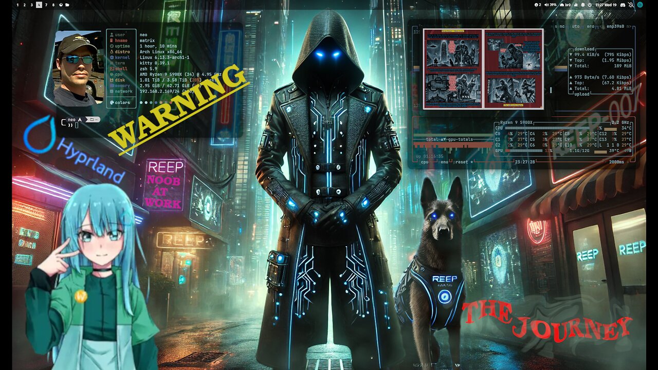 Linux/Arch/Hyprland Chronicles: Customizing Kitty Terminal.