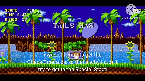 Sonic the hedgehog mobile port as Tails gameplay 1