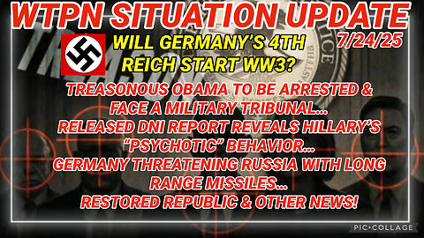 WTPN ~ Judy Byington ~ Situation Update ~ 7-24-25 ~ Trump Return ~ Restored Republic via a GCR