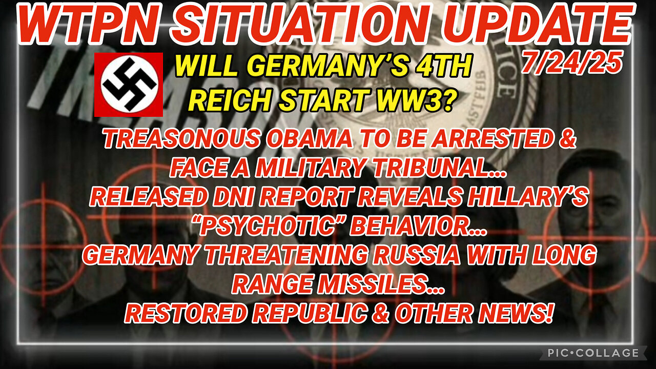 WTPN ~ Judy Byington ~ Situation Update ~ 7-24-25 ~ Trump Return ~ Restored Republic via a GCR