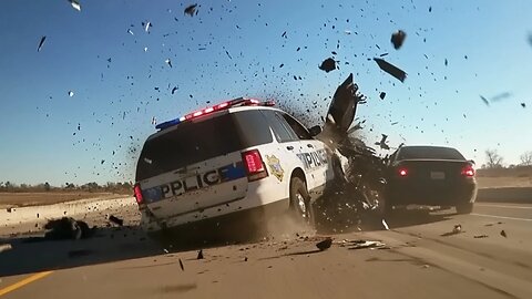 MOST BRUTAL High-Speed Police Chases Caught on Dashcam You Wouldn't Believe if Not Filmed #132