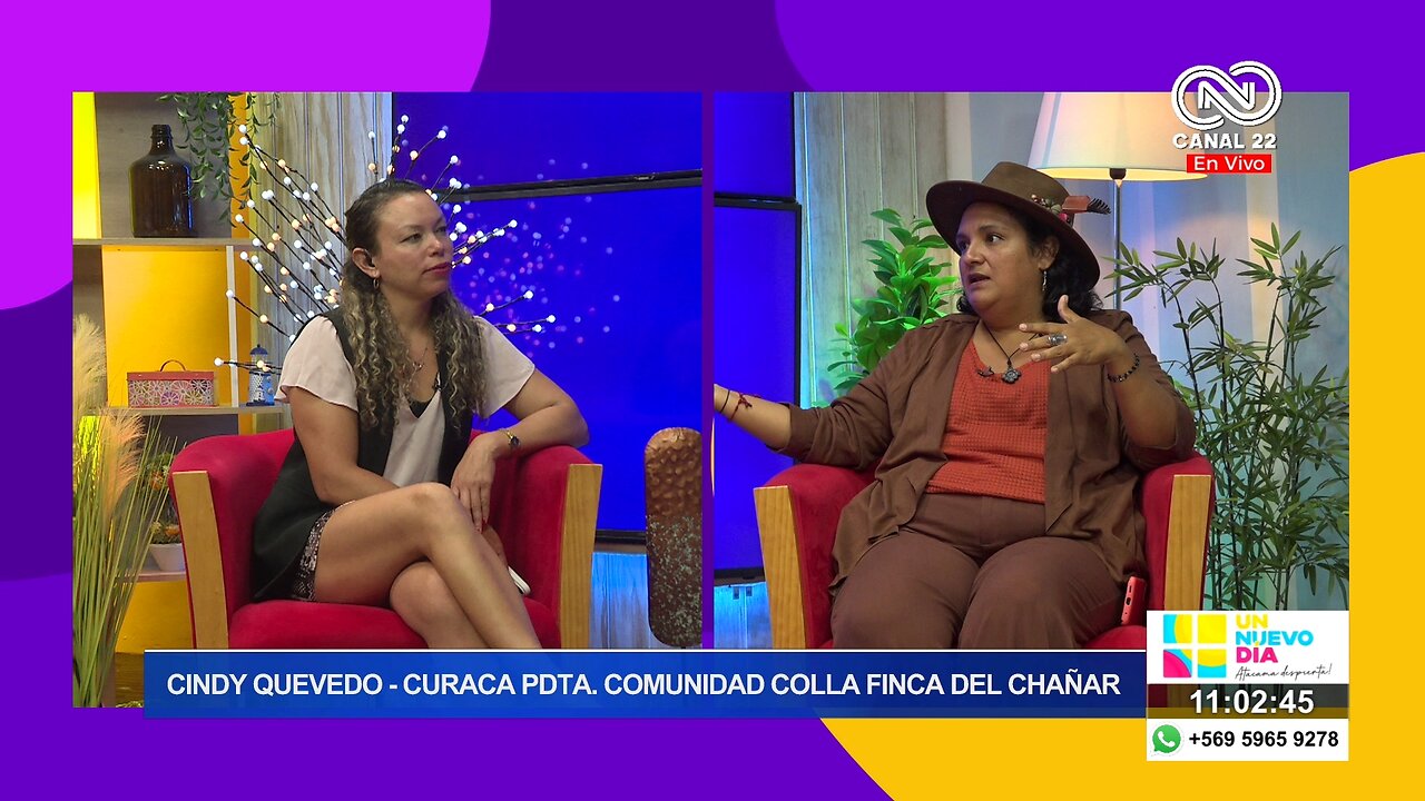 Cindy Quevedo Curaca Presidenta Comunidad Colla Finca del Chañar