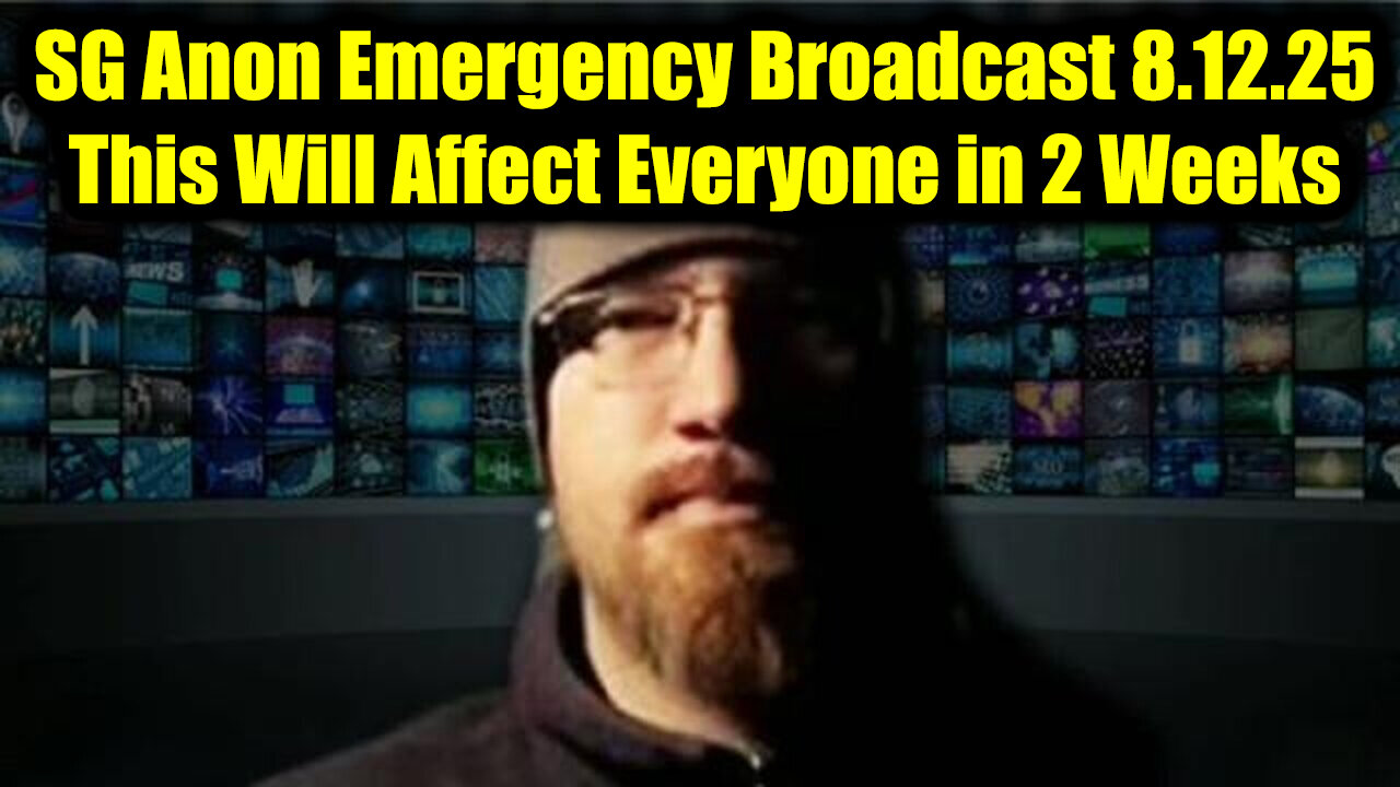 This Will Affect Everyone in 2 Weeks. 8-12-25-AT-2PM-CST-30T-EST