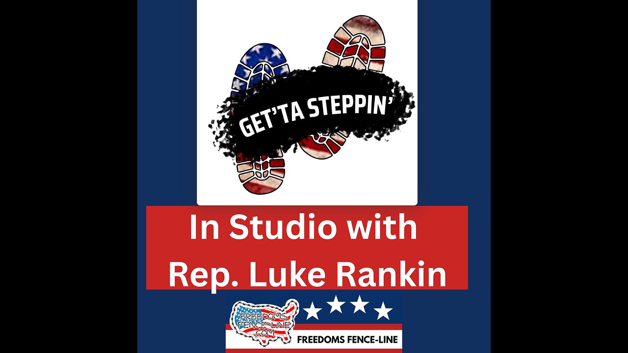 "Get'ta Steppin" In studio with Rep. Luke Rankin