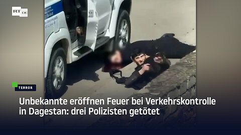 Unbekannte eröffnen Feuer bei Verkehrskontrolle in Dagestan: drei Polizisten getötet