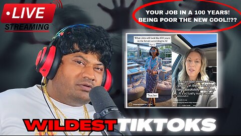 Unnerving and Strange Tiktok Videos Live Stream with Tedi (pt. 71)