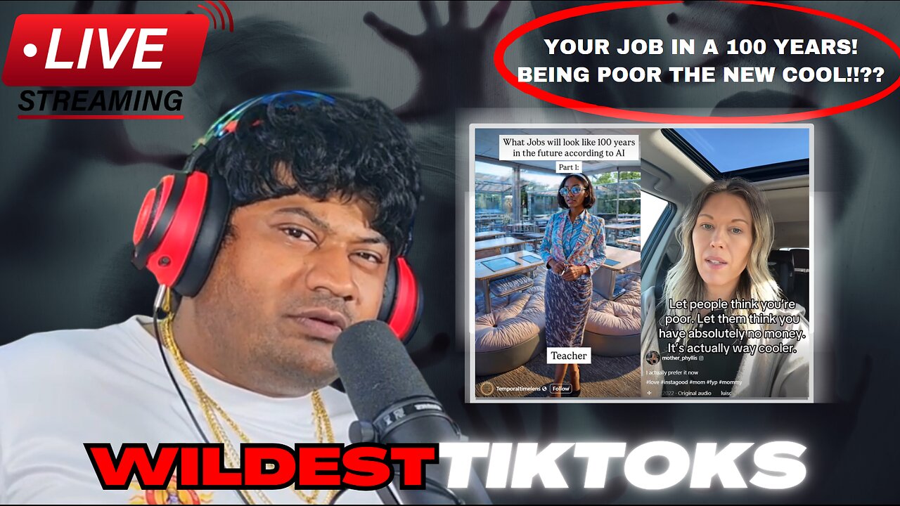 Unnerving and Strange Tiktok Videos Live Stream with Tedi (pt. 71)