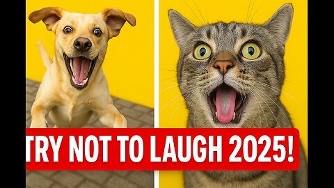 Funniest Cats & Dogs 2025 😹🐶 | Try Not To Laugh Challenge! Ultimate Pet Fails Compilation