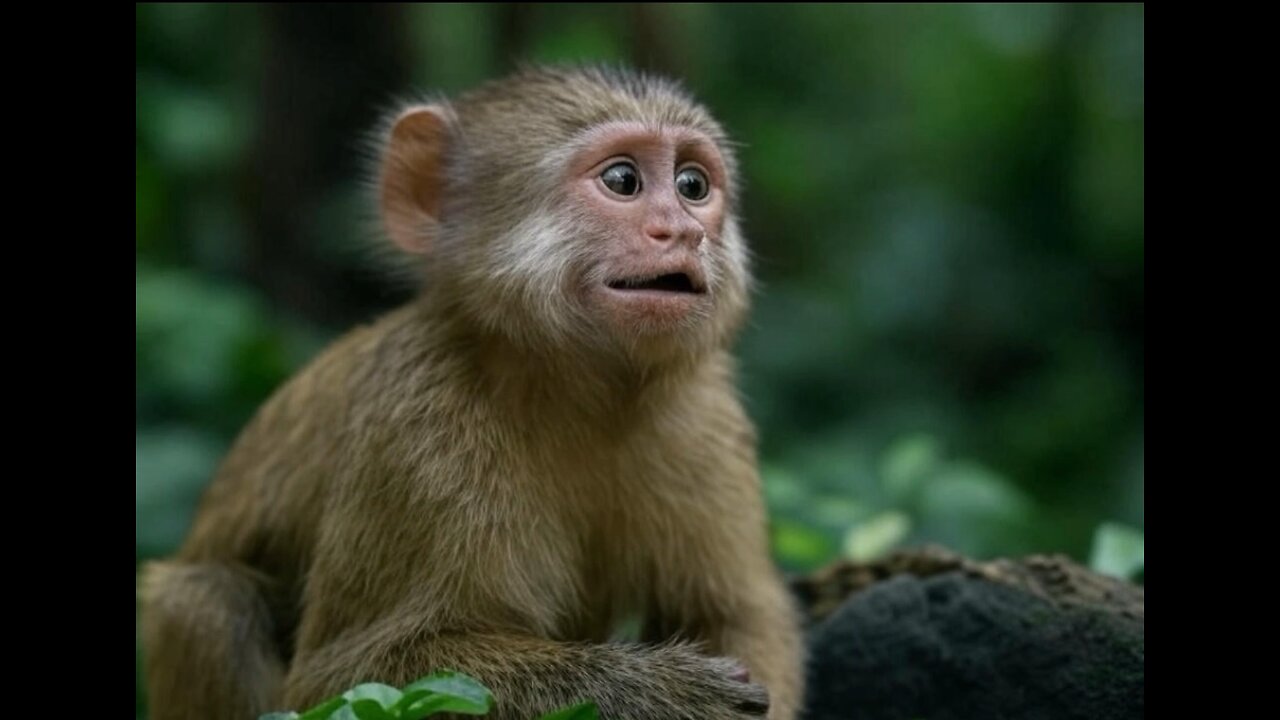 The Heartwarming Story of an Orphaned Monkey | Toontech Ai