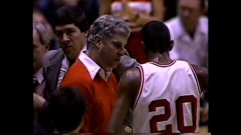 January 25, 1986 - College Basketball : Illinois at Indiana University