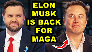 Elon Musk SHOCKS Anti-Trumpers, Says He Will Support JD Vance in 2028