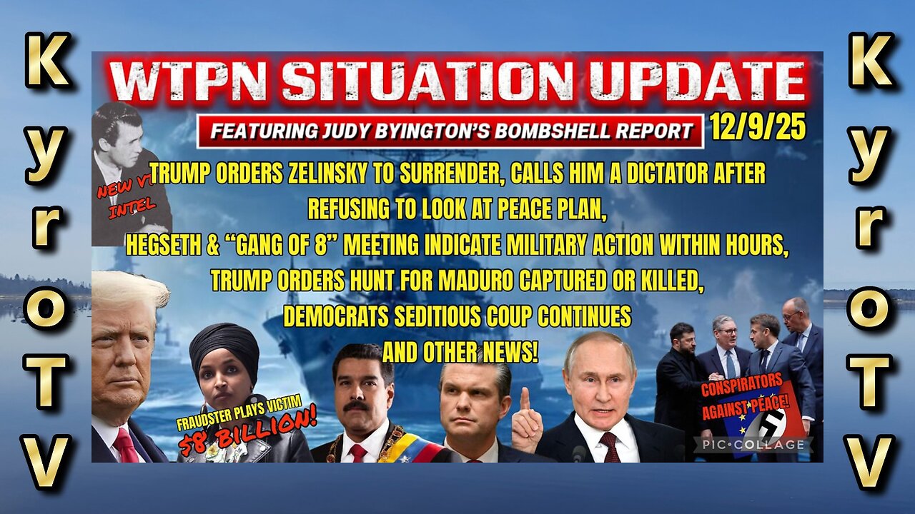 Situation Update - December 9, 2025 (edited version) (Swedish subtitles)