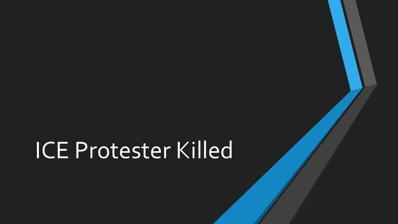 ICE Protester Killed