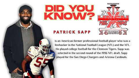 Did You Know Patrick Sapp? #nfl #football