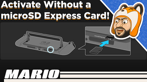 How to Activate the microSD Slot on the Switch 2 Without a microSD Express Card!