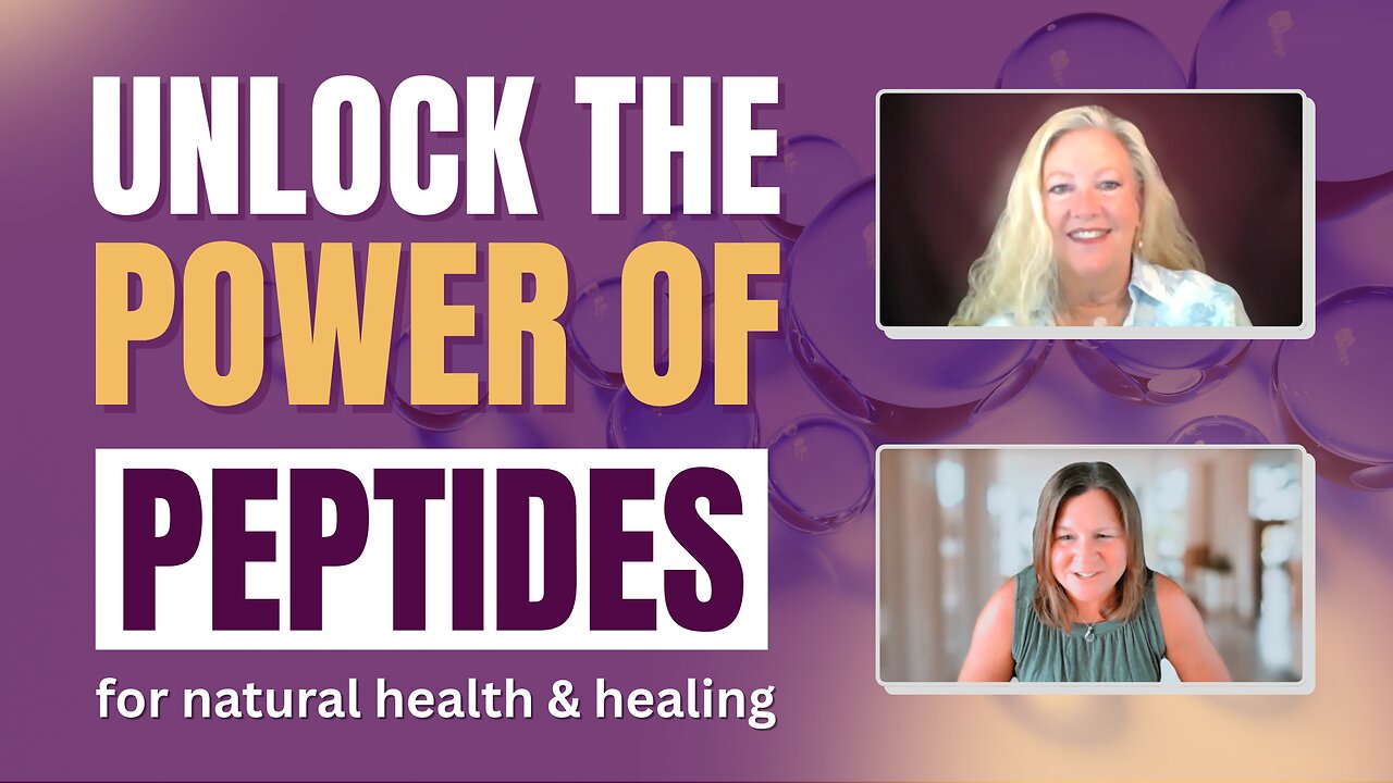 Unlock the Power of Peptides for Better Health, Healing & Age Reversal