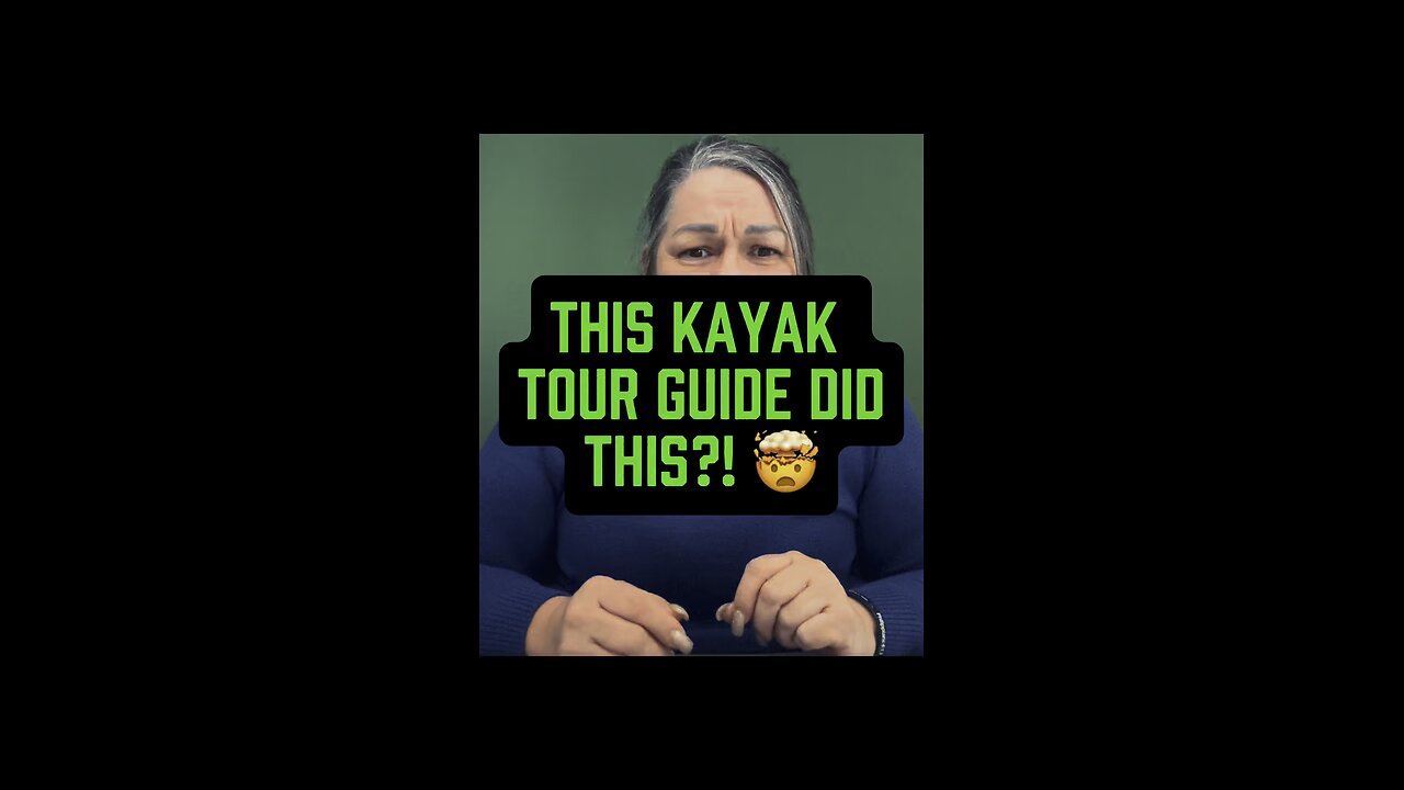 Kayak Tour Guide Did This? 🥺