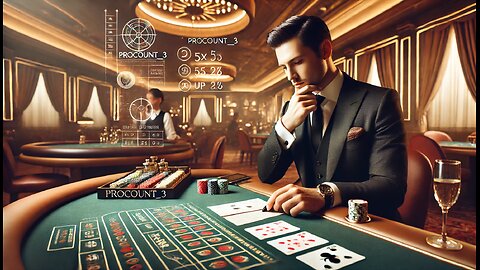 🎯 Control the House Edge Ethically | ProCount_3 Baccarat Strategy (5x5 UpDown Math)
