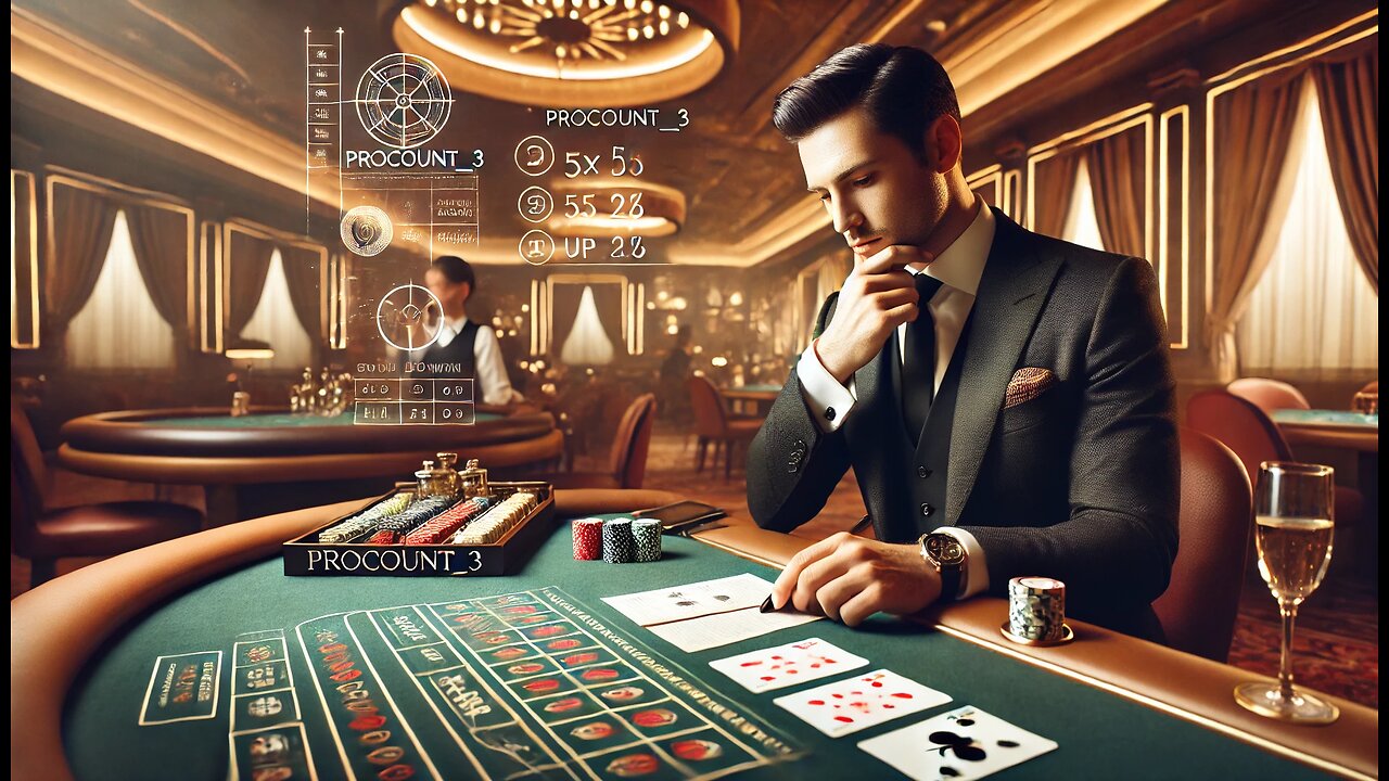 🎯 Control the House Edge Ethically | ProCount_3 Baccarat Strategy (5x5 UpDown Math)