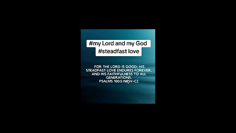 my Lord and my God #bible build