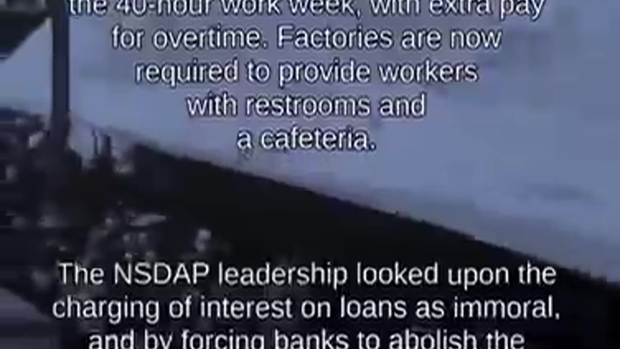 The reality of Germany under the NSDAP.