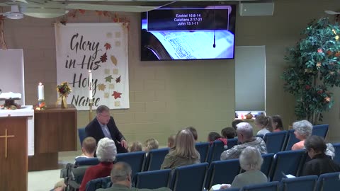 November 2, 2025 - Sermon at Lamb of God - Ezekiel 16:8-14; Galatians 2:17-21; John 15:1-11