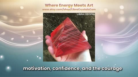 Martian Fire Red Pyramid Quartz | Courage, Manifestation & Root Chakra Power
