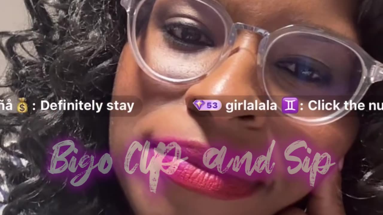 Jessica goes live with a positive message n gags Moet 6/7/25 #bigoclipandsip
