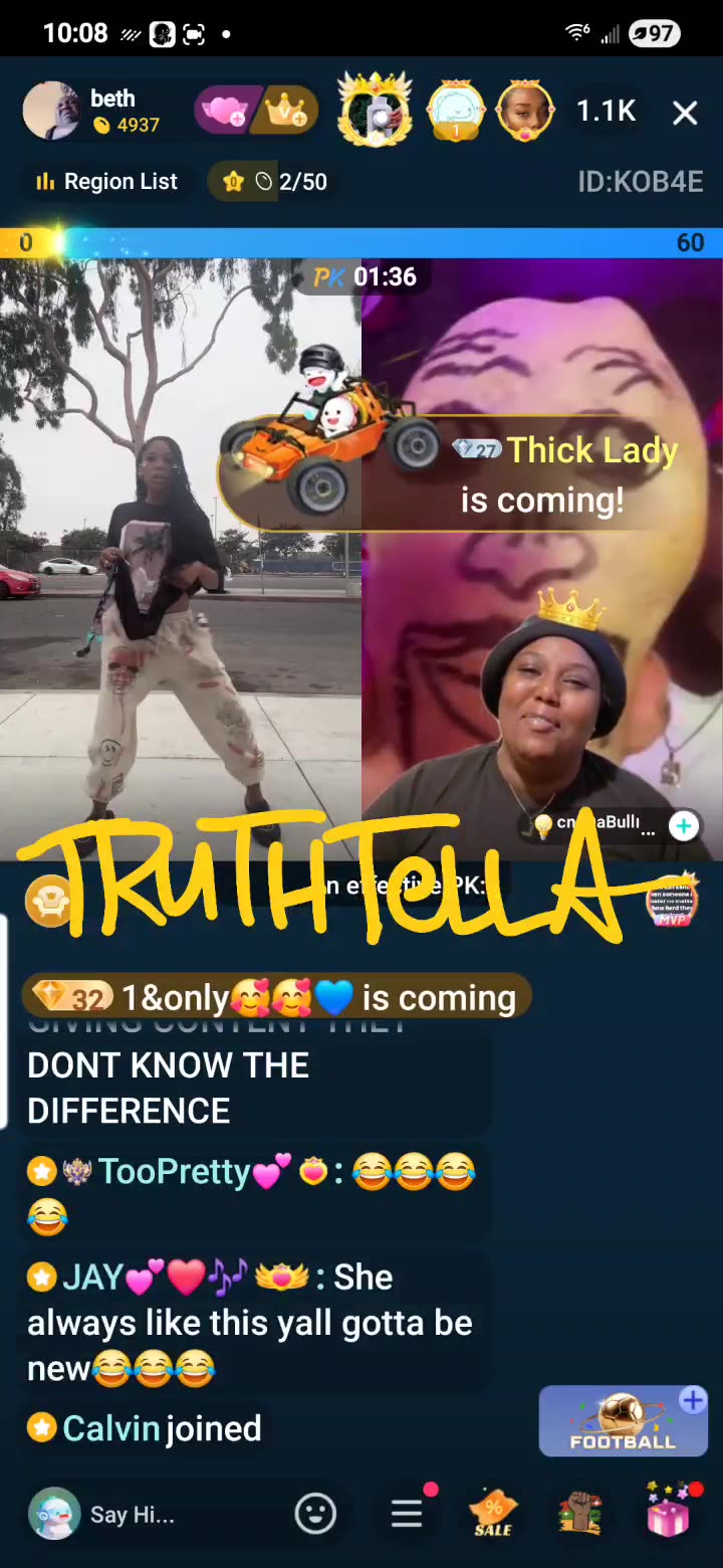 BETH 304 SPRAY PAINTS HER EX TRICK DOOR THEN PLAYS BUMPER CARS WITH HIM WITH REAL VEHICLES