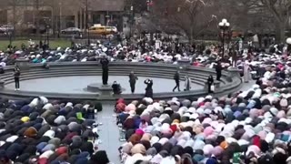 Over 500 Mosques in NY, but they take to the streets to pray in a show of force. This must end.