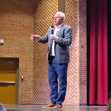 This Tampon Tim Walz tour is something...