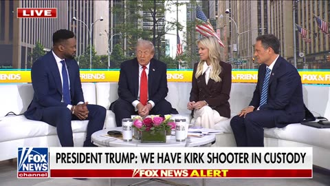 BREAKING: Trump announces Charlie Kirk's suspected assassin in custody