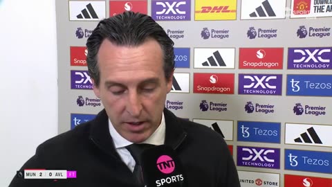 Unai Emery has broken his silence after a controversial refereeing decision