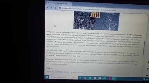 anti-ice terrorist tries to assassinate ice officers